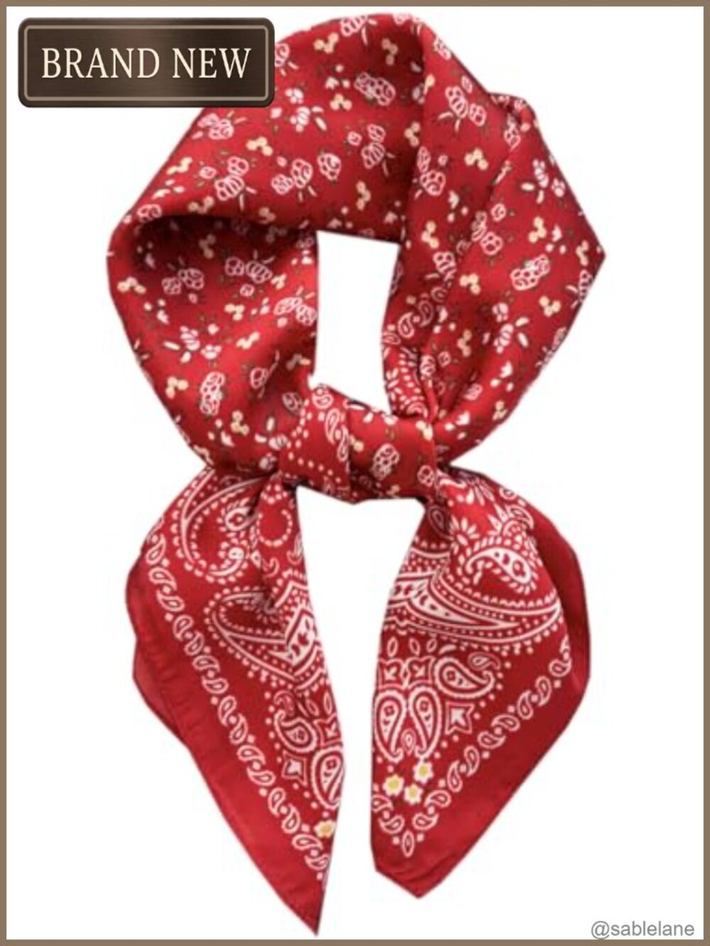 Square Satin Silk Scarf Hair Wrapping Night Sleeping Head Scarf